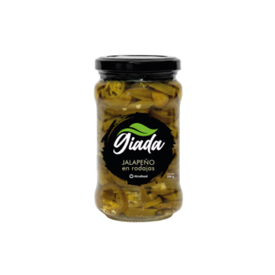 Jalapeño en Rodajas 150 grs Giada